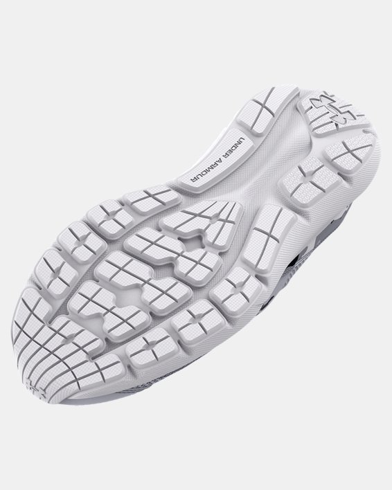 Boys' Pre-School UA Surge 3 Slip Printed Running Shoes, Gray, pdpMainDesktop image number 4